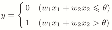 感知机运行原理的数学公式